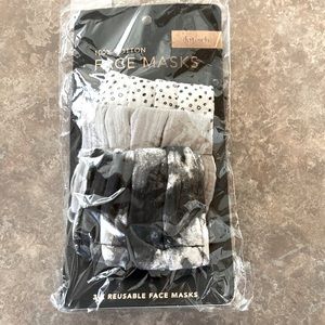 NWT kitsch cotton face masks